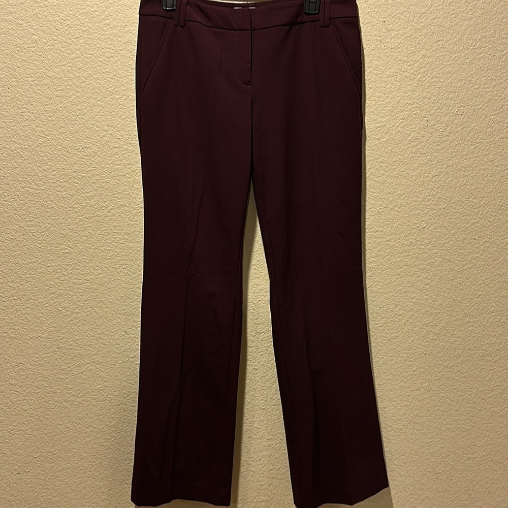 Dark Maroon Dress Pants - Picture 2 of 5
